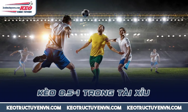 keo 0 5 1 tai Kèo 0.5-1 trong Tài Xỉu